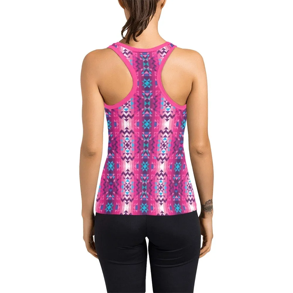 Bright Wave Women's Racerback Tank Top