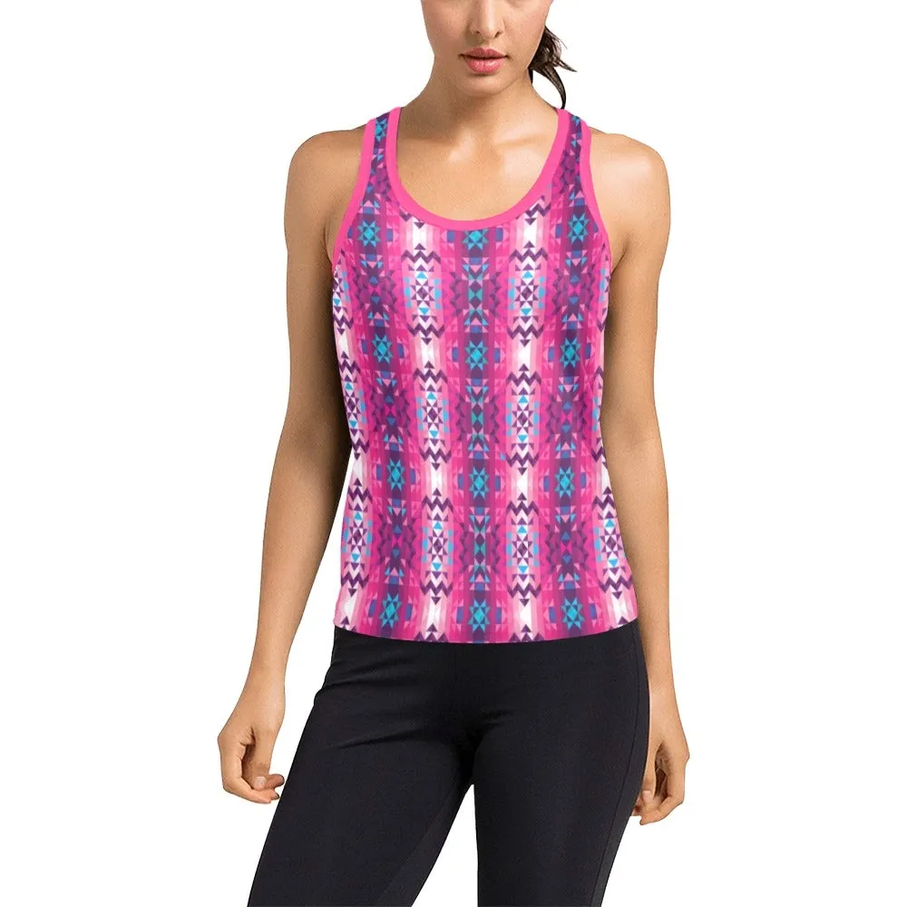 Bright Wave Women's Racerback Tank Top
