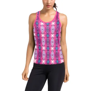 Bright Wave Women's Racerback Tank Top