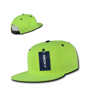 Decky Neon Snapback Retro 6 Panel Constructed Baseball Hats Caps