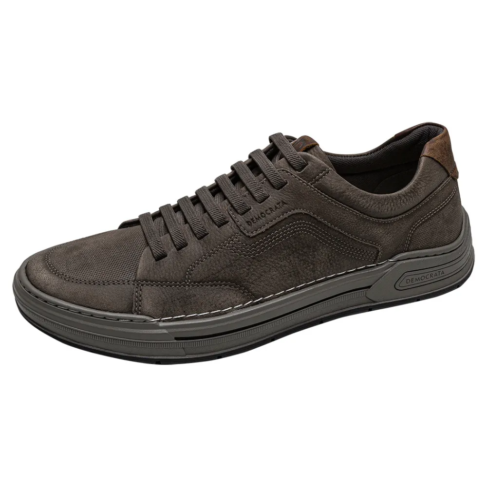 Democrata Volp Smoke/Tobacco Leather Slip-On (Men's)