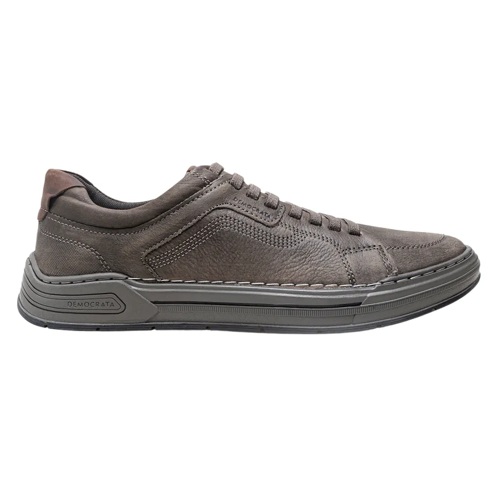 Democrata Volp Smoke/Tobacco Leather Slip-On (Men's)