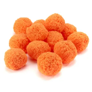 Fluff Balls | Orange | Dozen (12)