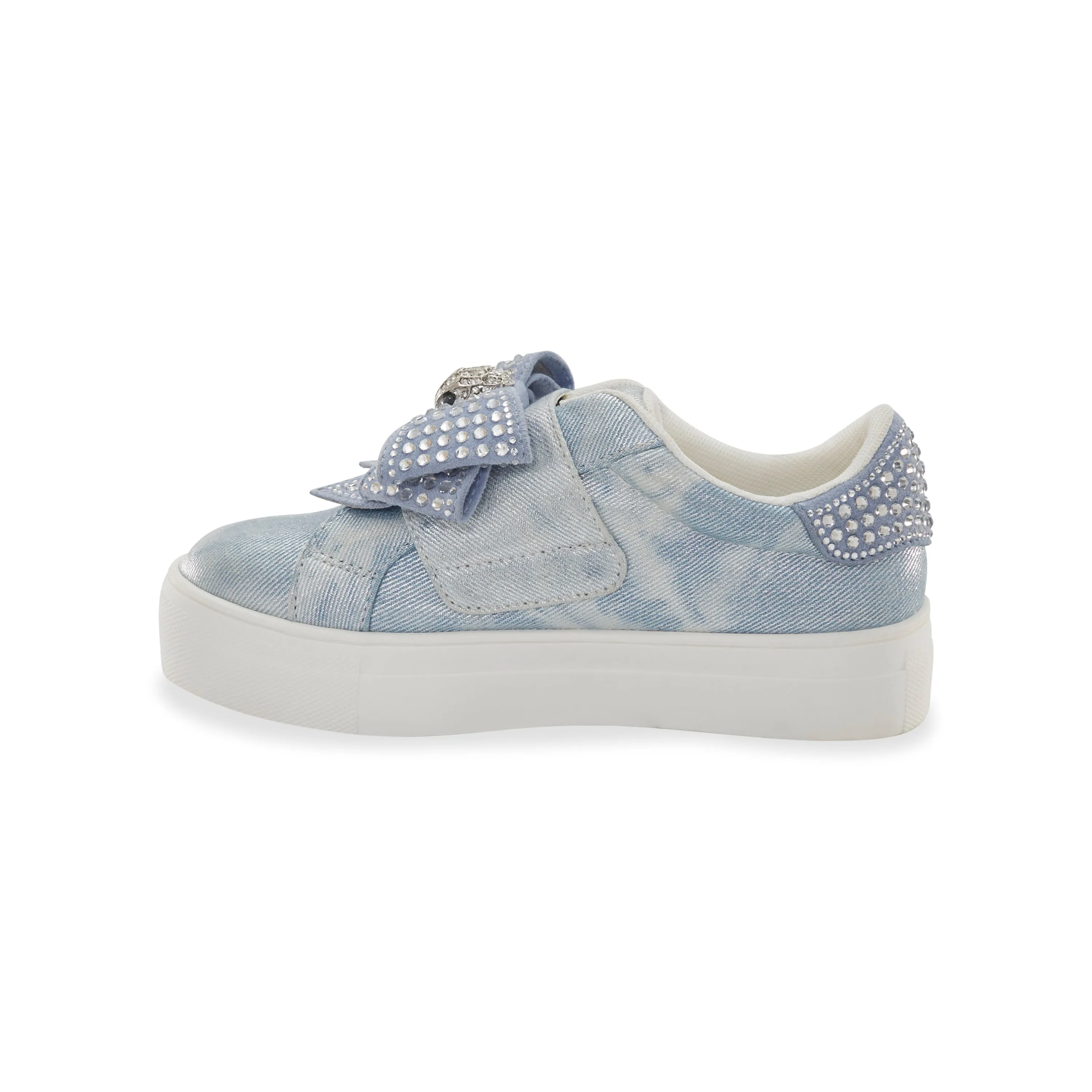 Mini Laney Bow Sneaker - Big Kid Denim