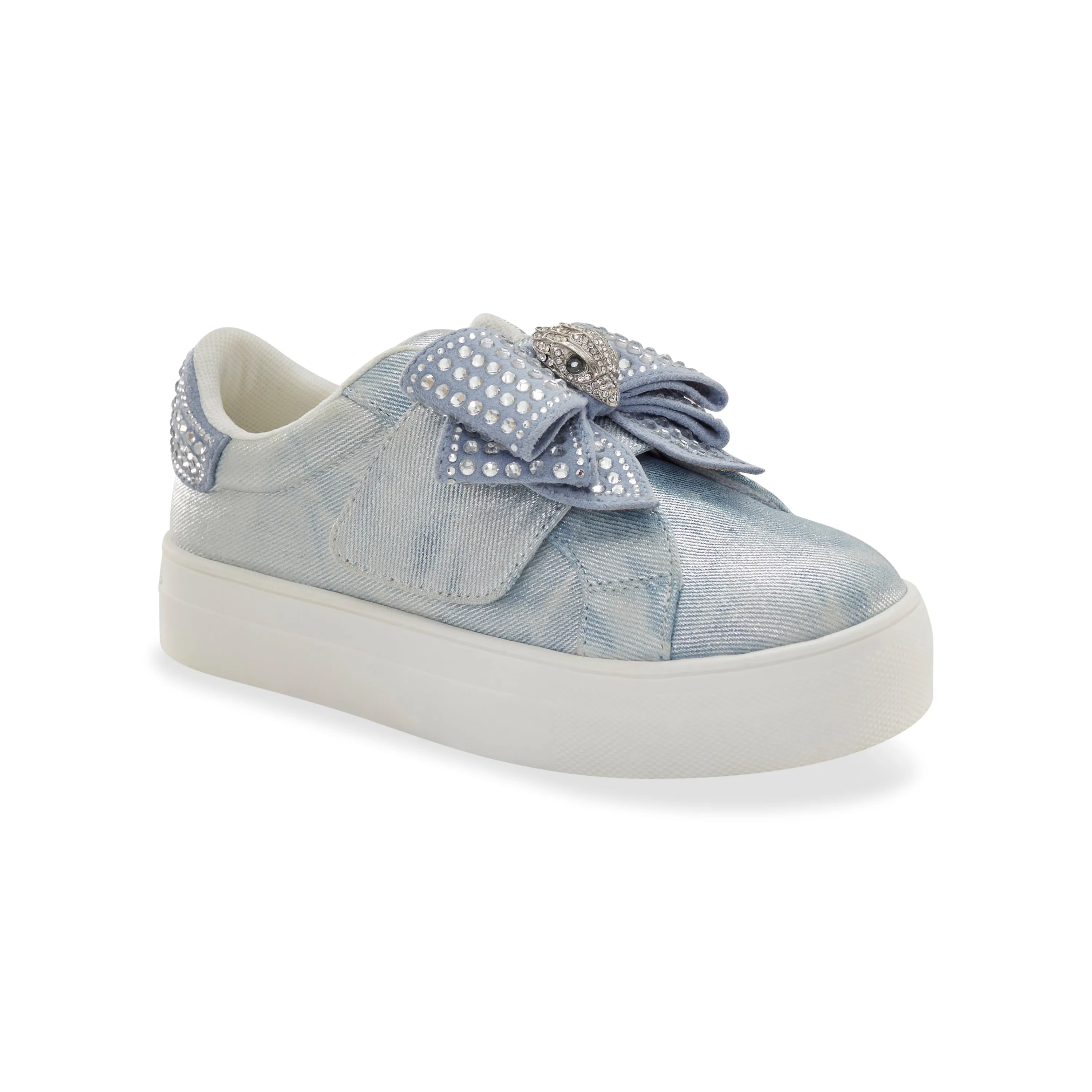 Mini Laney Bow Sneaker - Big Kid Denim