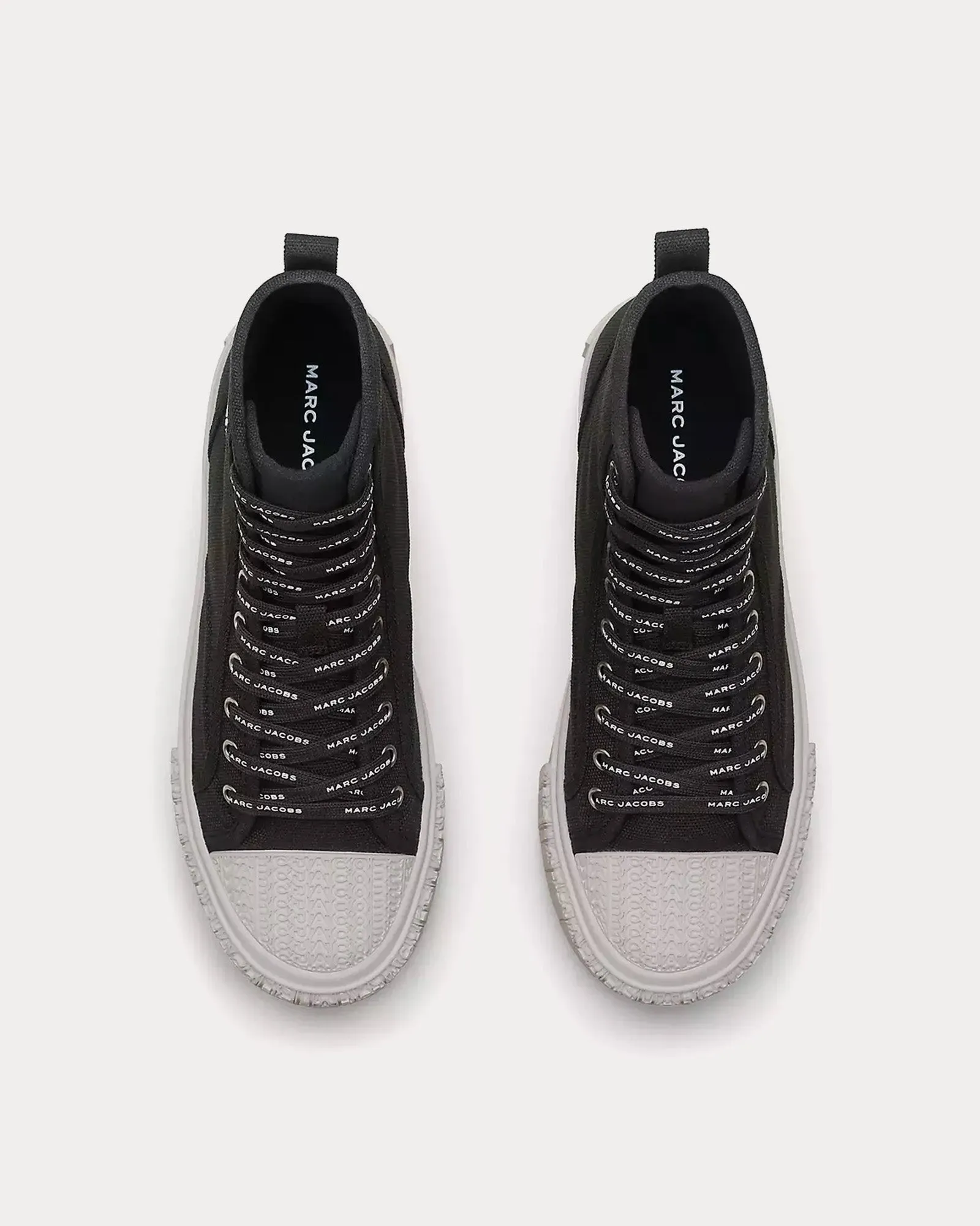 The Platform Black High Top Sneakers
