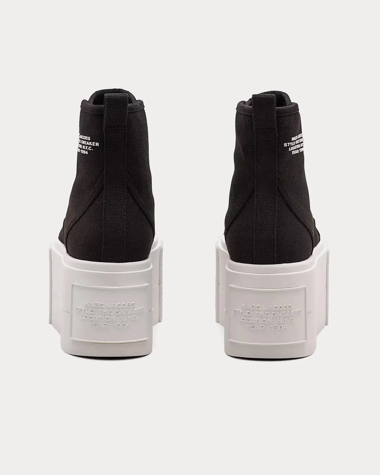 The Platform Black High Top Sneakers