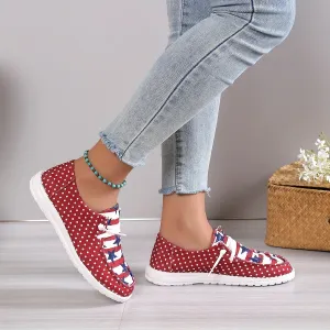 Women's Casual Loafers Shoes |Lightweight The 4th Of July Footwear