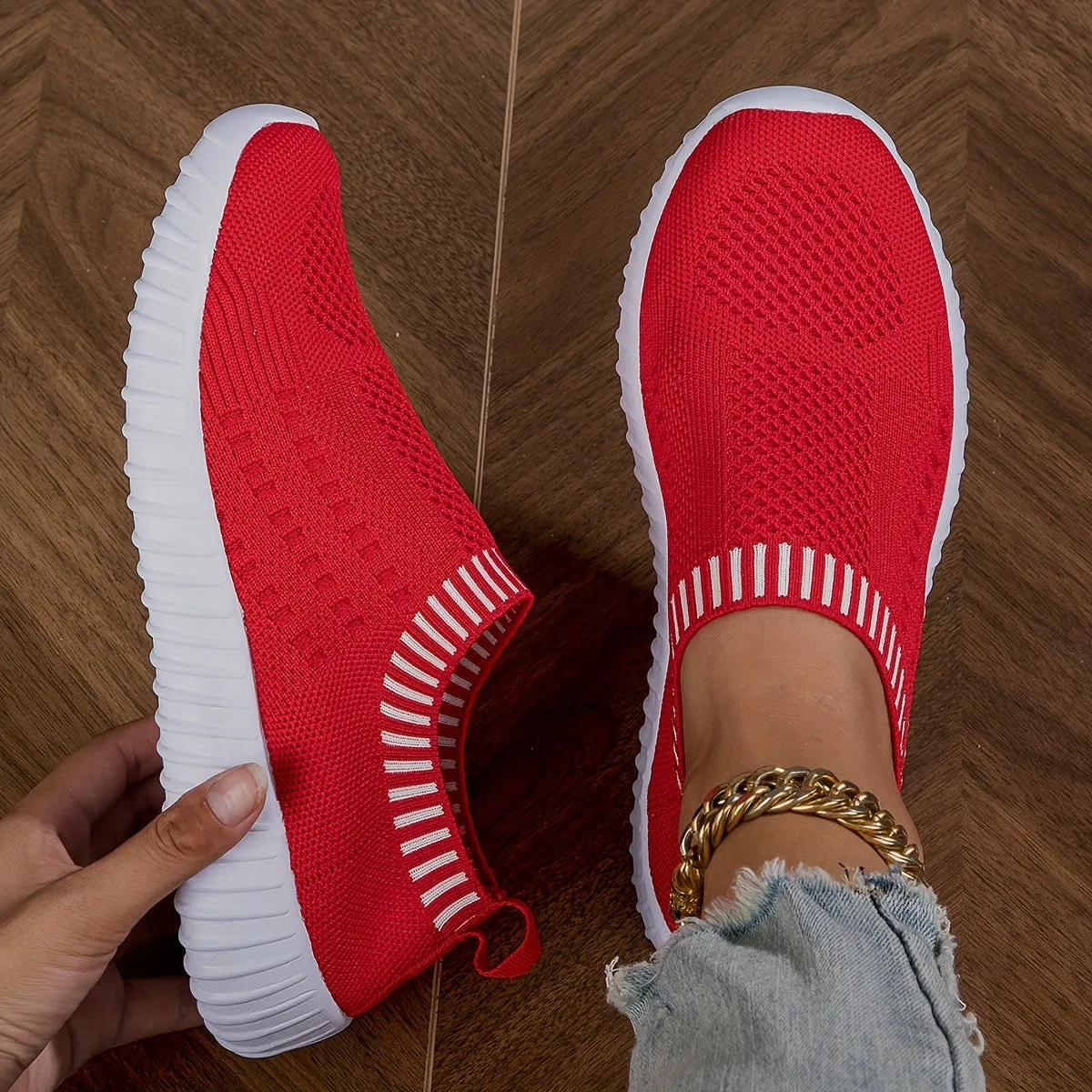 Women's Magenta Casual Sneakers | Low Top Lightweight Shoes